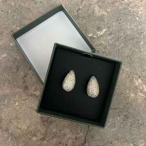 Sparkling Teardrop Earrings